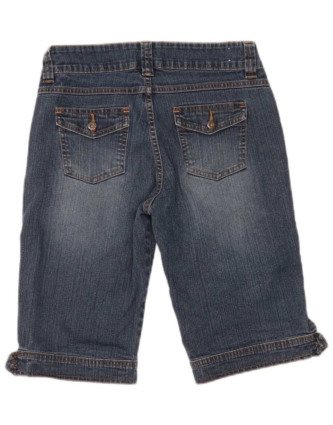 Lee Short en jean pour femme US 6 Medium W28 Bleu Coton