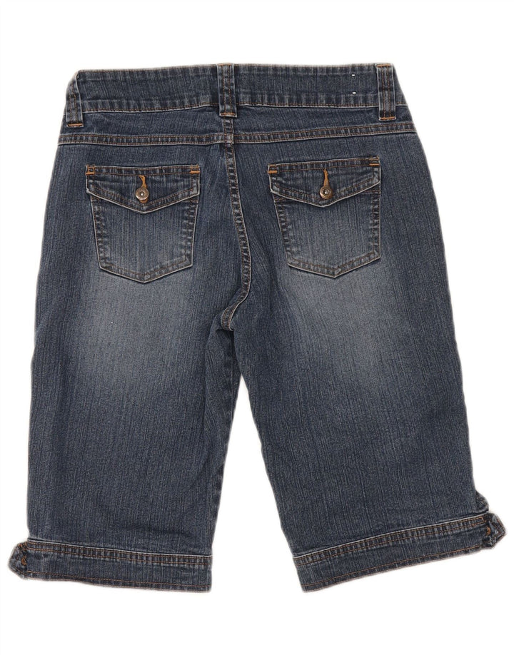 Lee Short en jean pour femme US 6 Medium W28 Bleu Coton