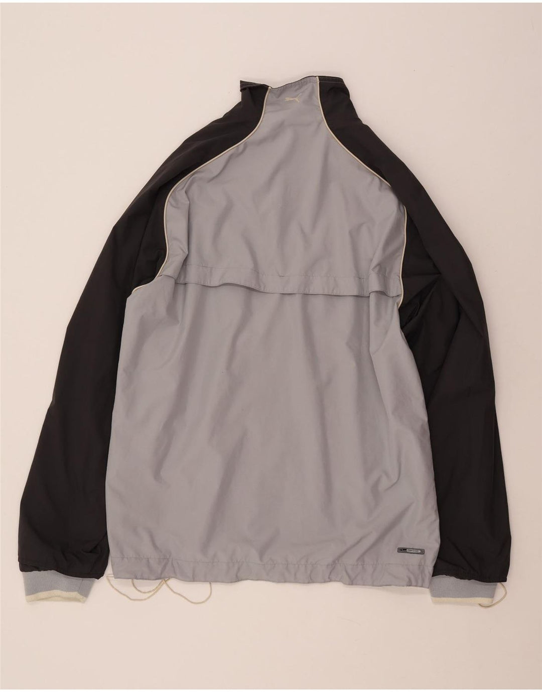 PUMA Veste de survêtement pour homme Taille L Gris Colorblock