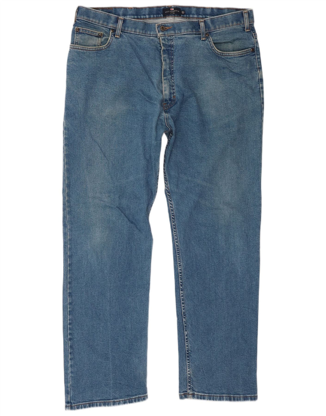 Marks & Spencer Jean droit bleu Harbor homme W42 L31 coton