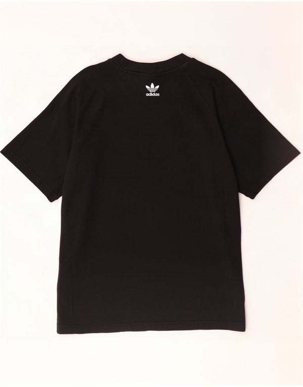 Adidas Mens Graphic T-Shirt Top XS Noir Coton