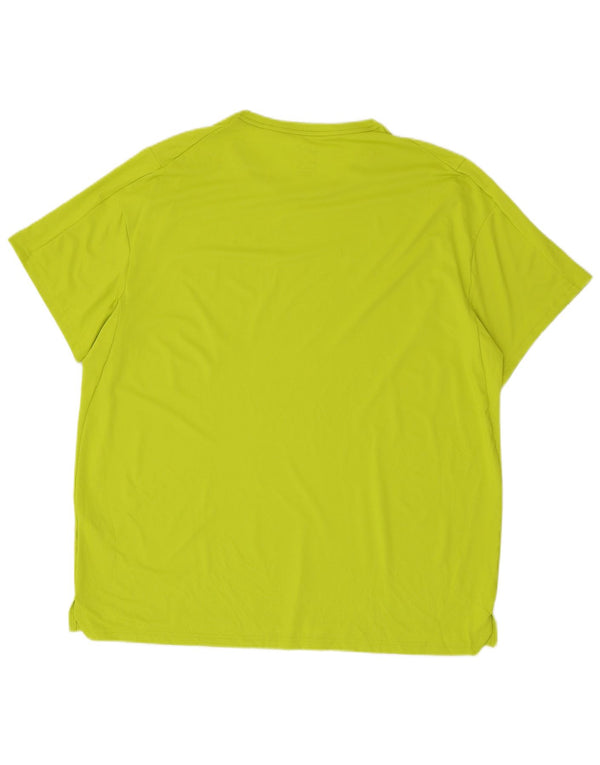 Nike Hommes Dri Fit T-Shirt Haut XL Vert Polyester