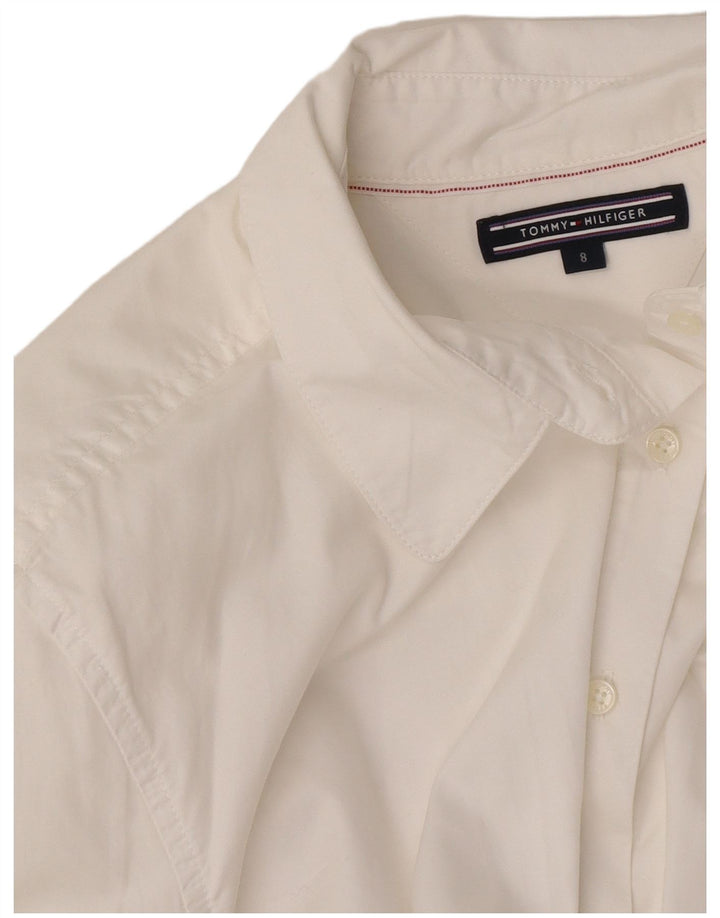 Tommy Hilfiger Chemise Femme US 8 Medium Blanc