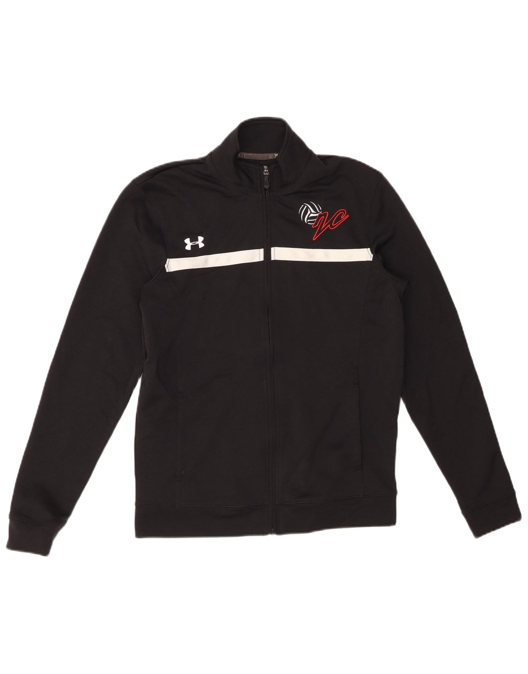 Under Armour Veste de Survêtement Graphique Homme XS Noir Polyester