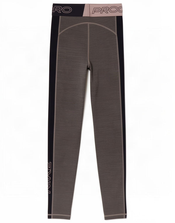 Nike Legging Dri Fit Graphic pour femme UK 4 XS Gris Colorblock Polyester