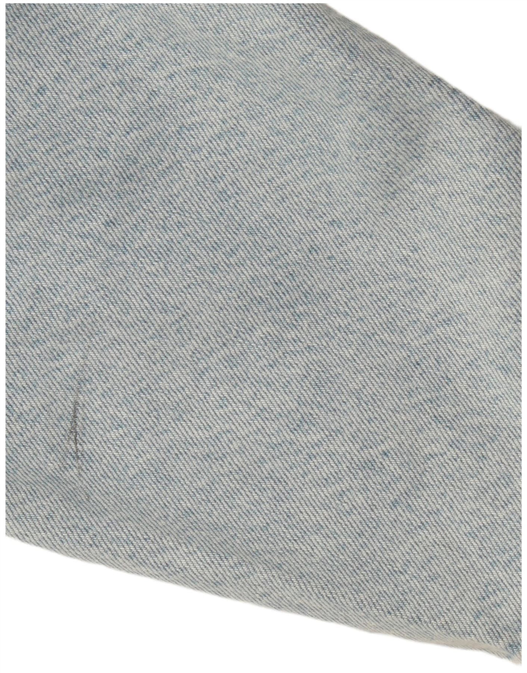 ZARA Veste en jean courte surdimensionnée pour femme UK 14 Bleu moyen Coton