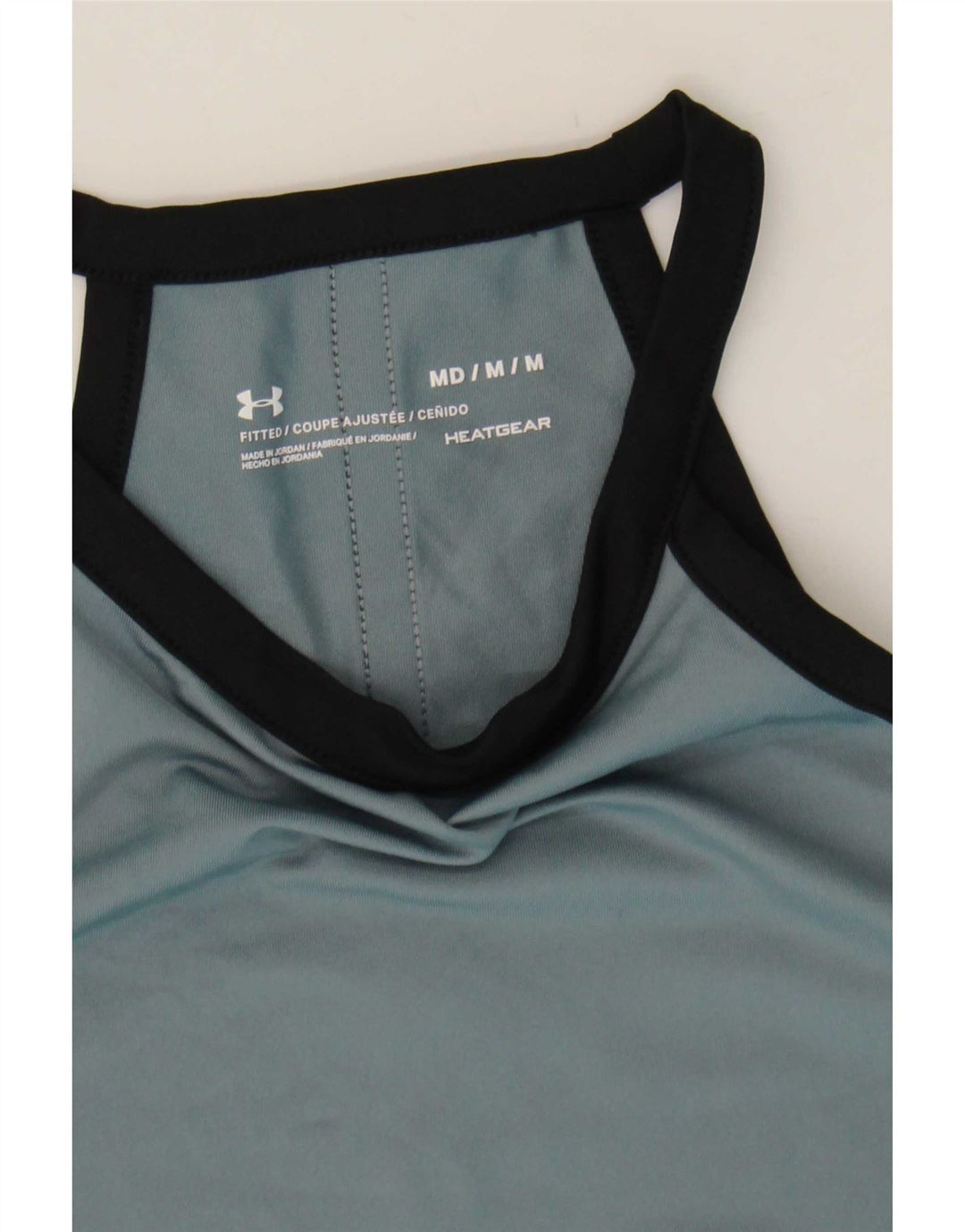 Under Armour Heat Gear Graphic Débardeur pour femme UK 12 Gris moyen