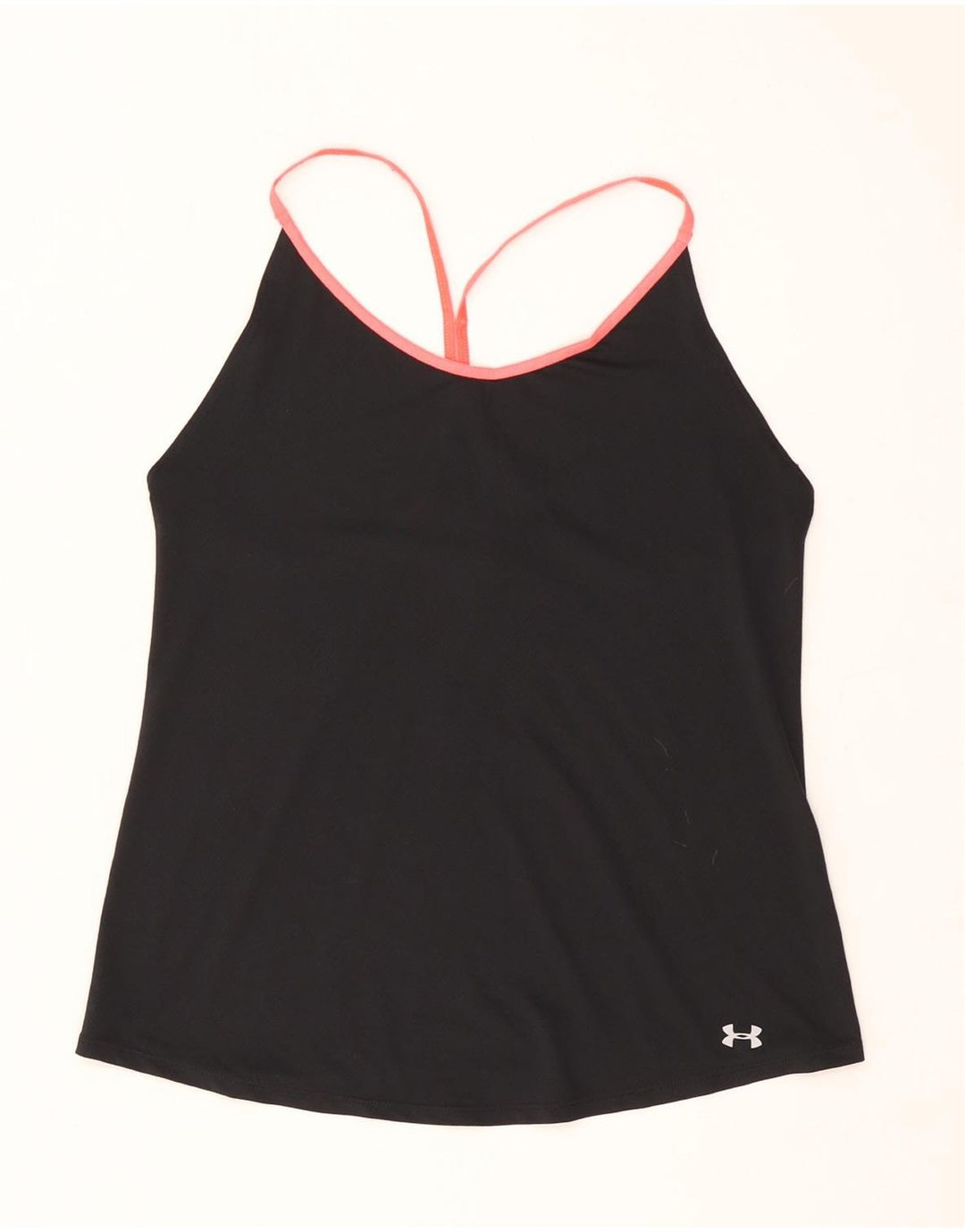 Under Armour Heat Gear Crop Débardeur pour femme UK 12 Noir moyen