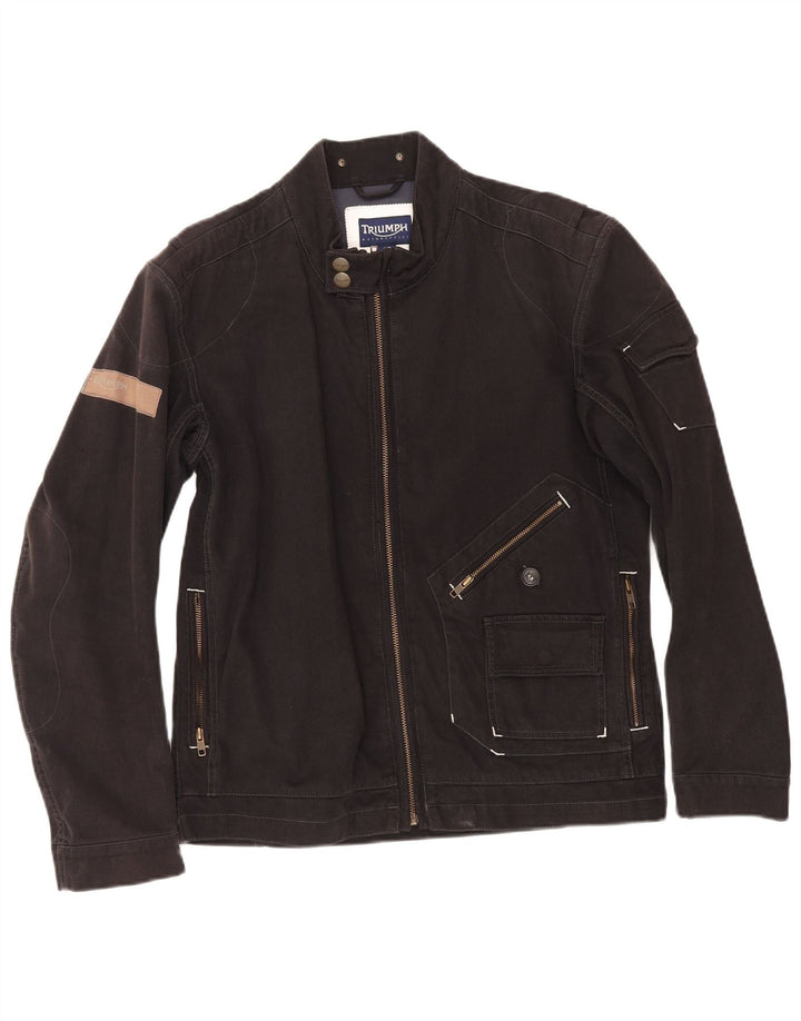 Triumph Veste Racer Homme IT 50 Large Noir