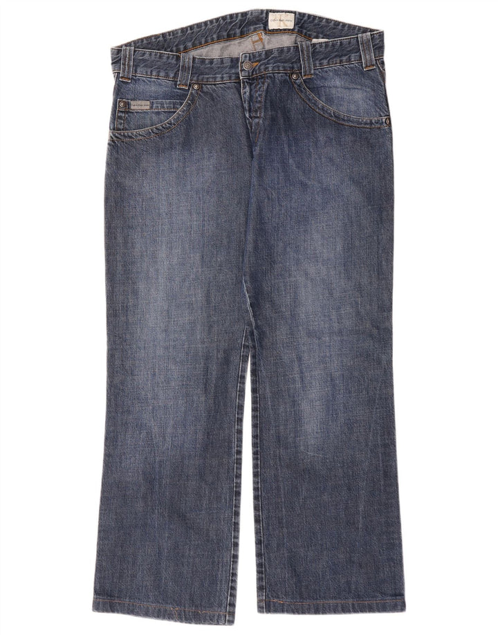 Calvin Klein Jean Loose Homme W38 L30 Bleu Coton