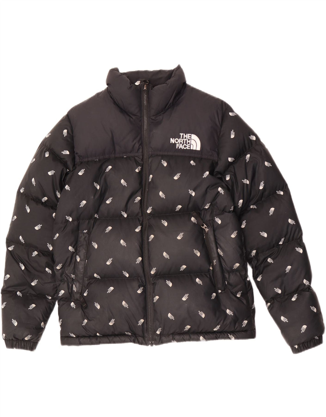 The North Face Veste matelassée graphique pour garçons 14-15 ans XL Noir Polyester