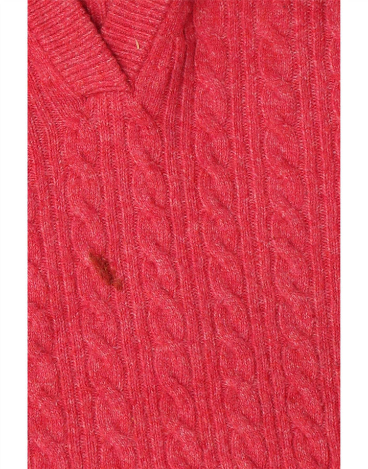 Marks & Spencer Pull à capuche surdimensionné pour femme UK 14 Rouge moyen