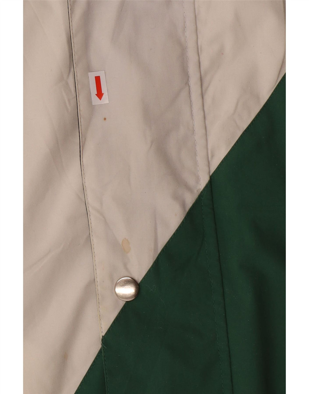 Patriot Veste Bomber à Capuche pour Homme UK 36 Petit Coton Colorblock Vert