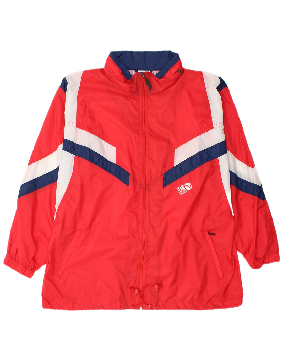 ALEX Veste de Pluie Homme UK 42 XL Rouge Colorblock Polyamide