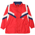 ALEX Veste de Pluie Homme UK 42 XL Rouge Colorblock Polyamide