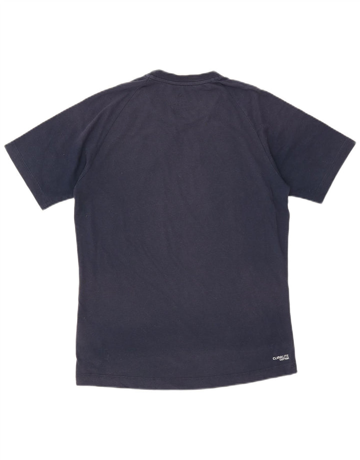 ADIDAS T-Shirt Homme Haut Petit Bleu Marine Coton