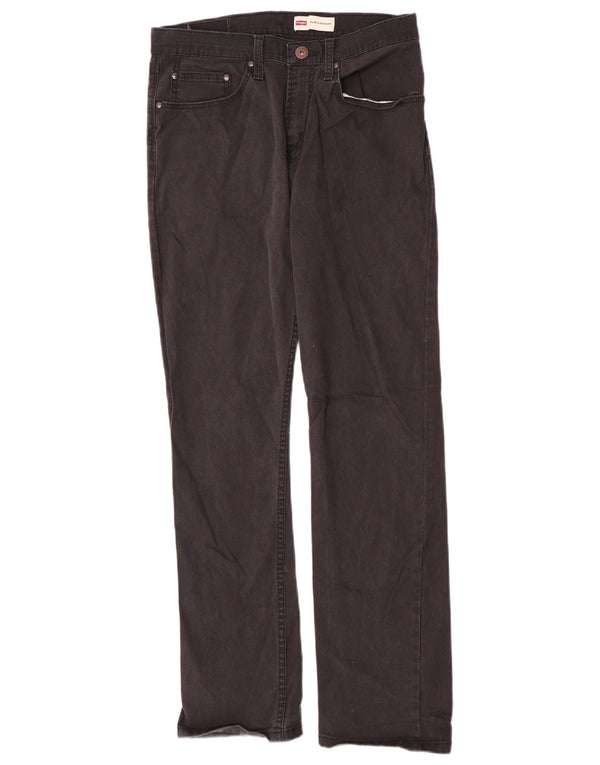 Wrangler Jean droit coupe slim homme W30 L32 coton noir