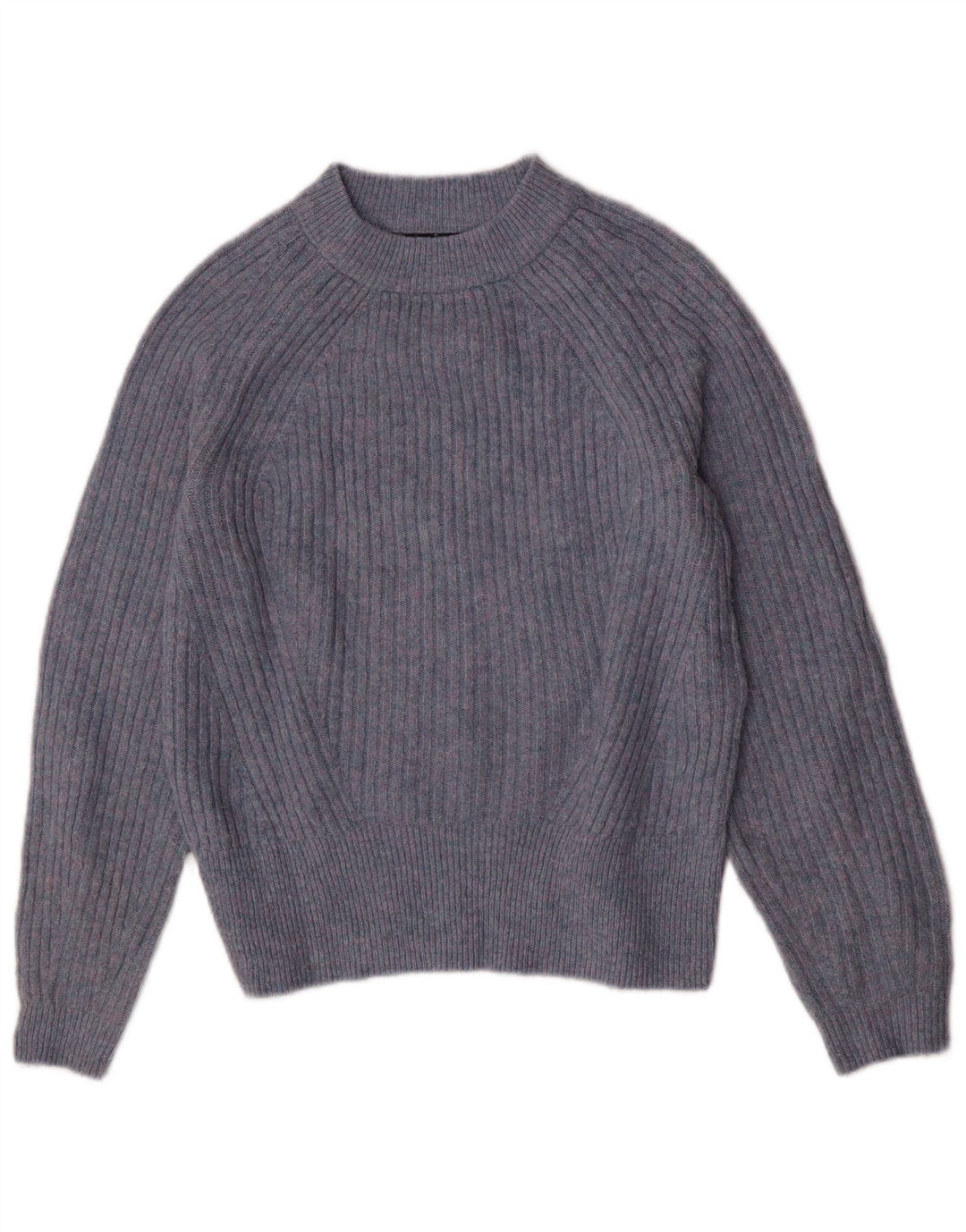 Marks & Spencer Pull surdimensionné à col bateau pour femme UK 10 Petit Bleu