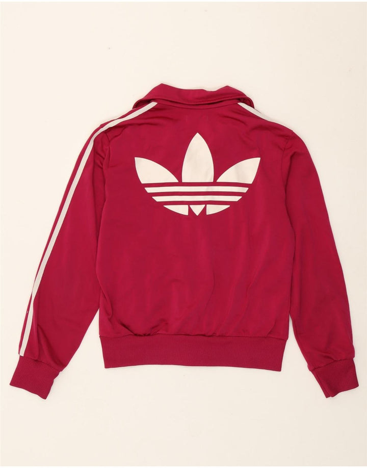 Adidas Veste de survêtement graphique pour femme EU 40 Violet moyen Polyester