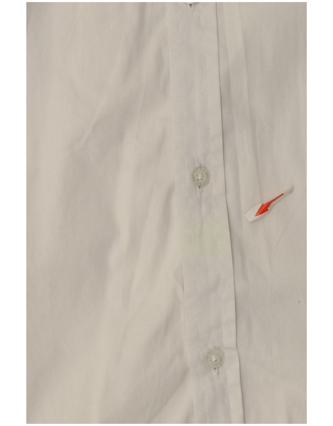 Guess Chemise Femme UK 16 Large Blanc Coton