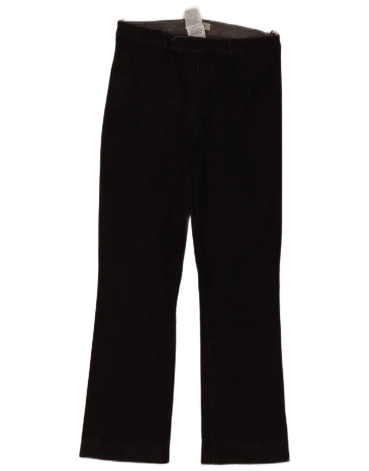 MAX MARA Jean bootcut pour femme UK 10 Small W28 L28 Gris Coton