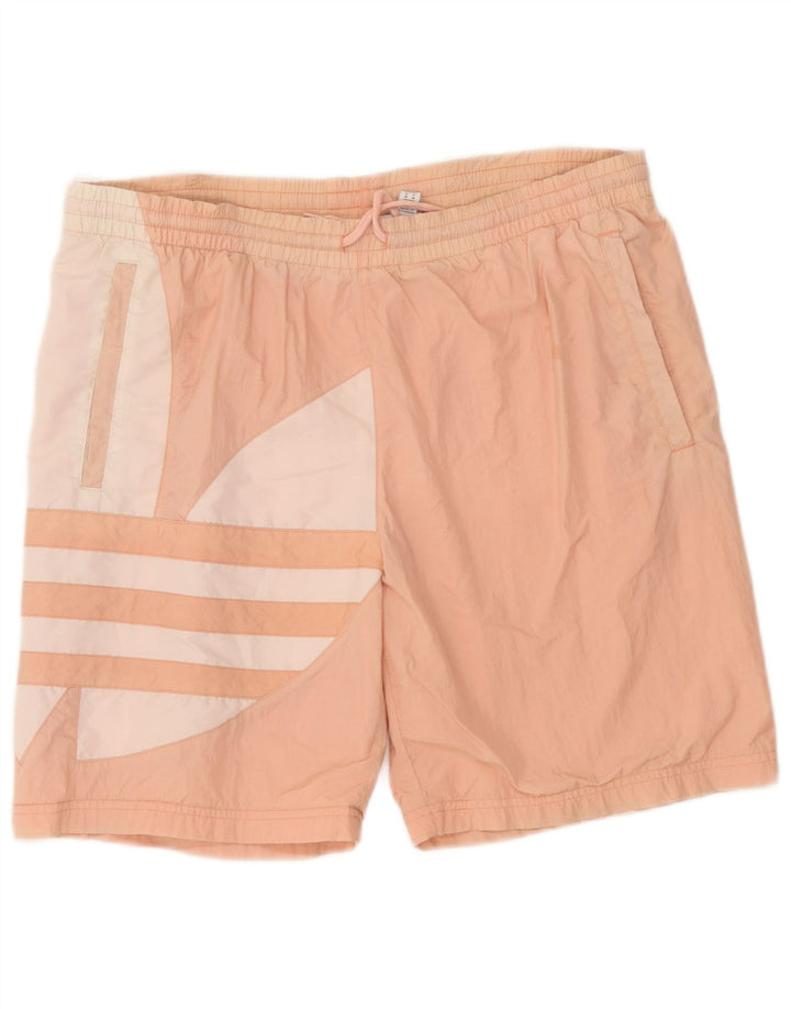 Adidas Short de Bain Graphique Homme Rose Moyen Polyamide
