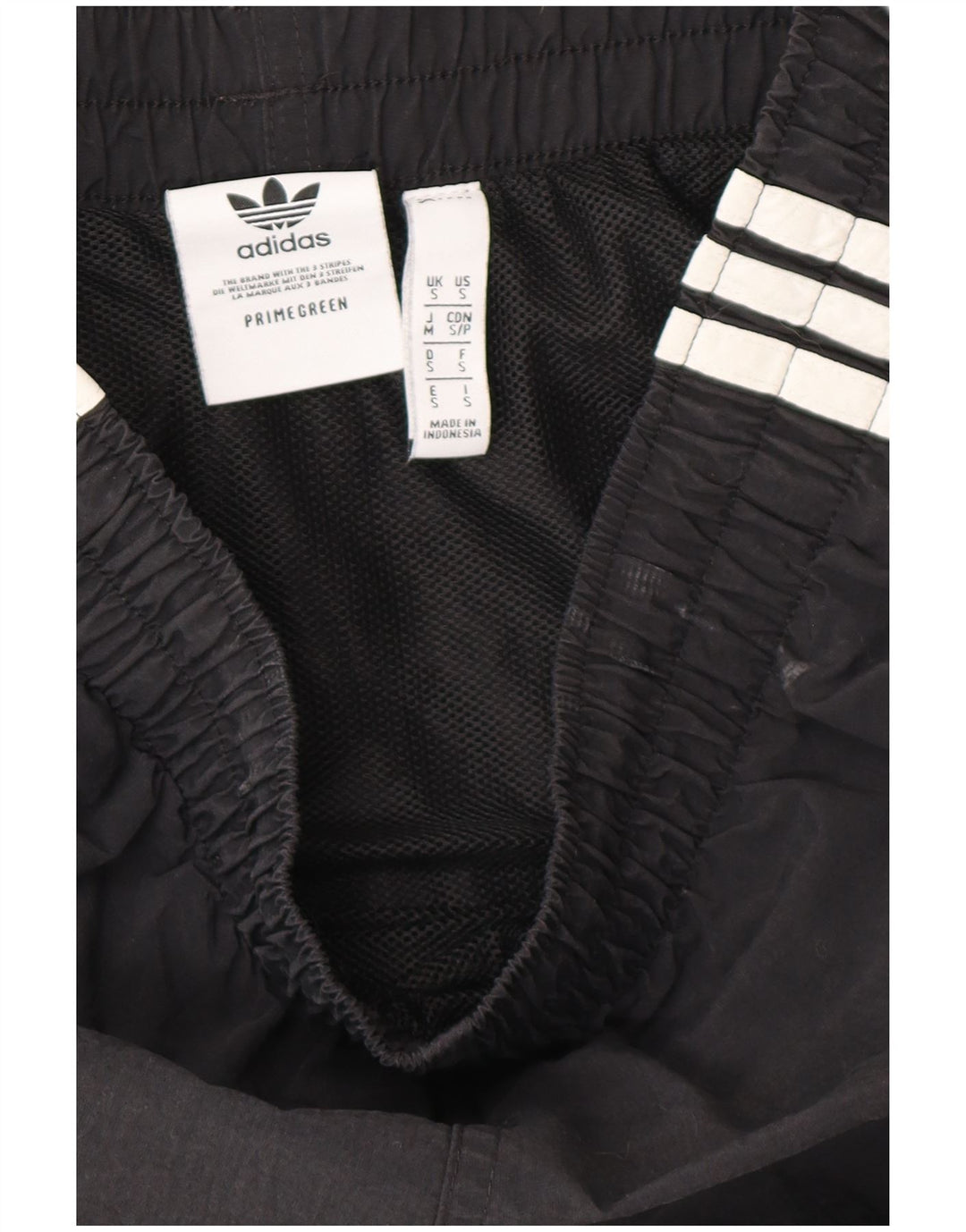 Adidas Short de sport Primegreen pour homme, petit, noir, polyester