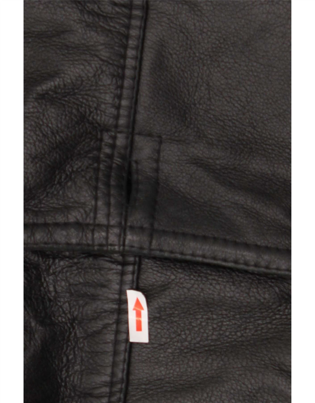 veste en peau de mouton vintage pour hommes IT 50 Grand Noir