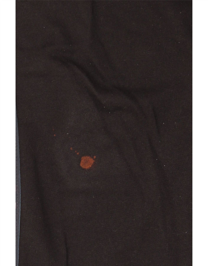 Kappa Pantalon de Survêtement Graphique Homme Noir Colorblock
