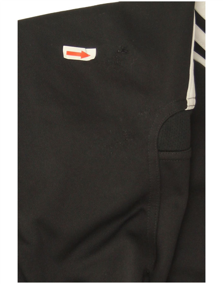 Adidas Pantalon de survêtement pour homme UK 38/40 Medium Noir Polyester
