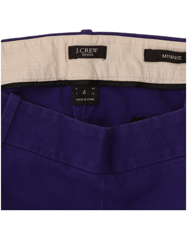 J. CREW Pantalon décontracté Minnie Slim pour femme US 4 Small W27 L24 Violet