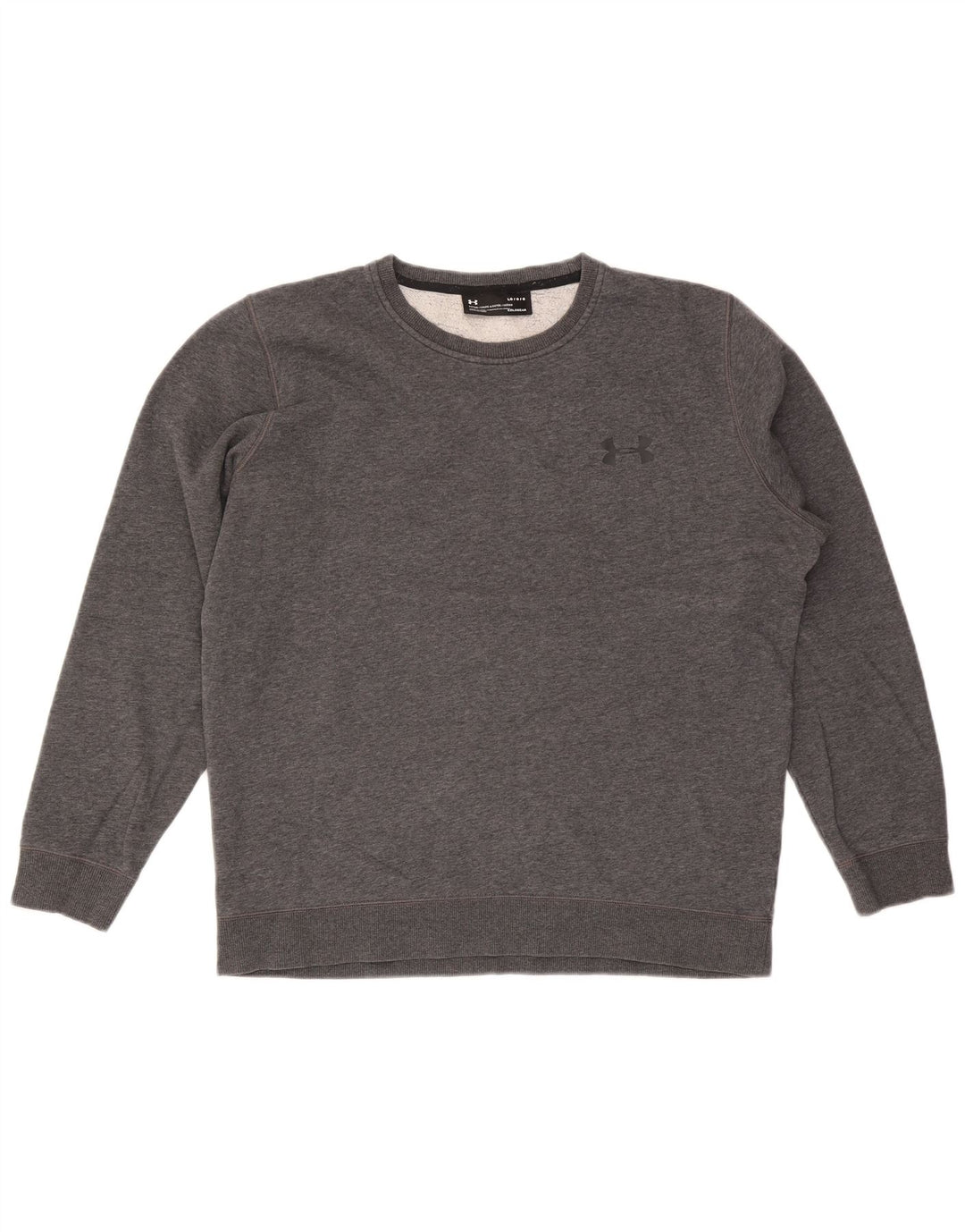 Under Armour Cold Gear Sweatshirt Jumper Homme Gris Moucheté