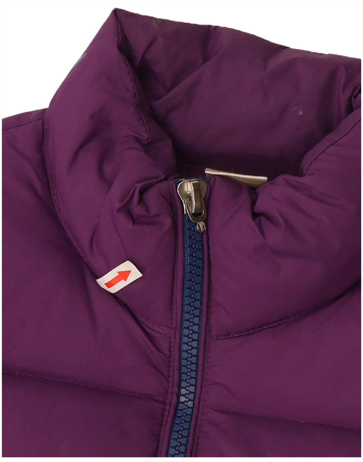 Freddy Veste matelassée graphique pour femme UK 12 Nylon violet moyen