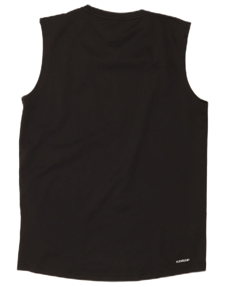 Adidas Hommes Aeroready Débardeur Moyen Noir Polyester