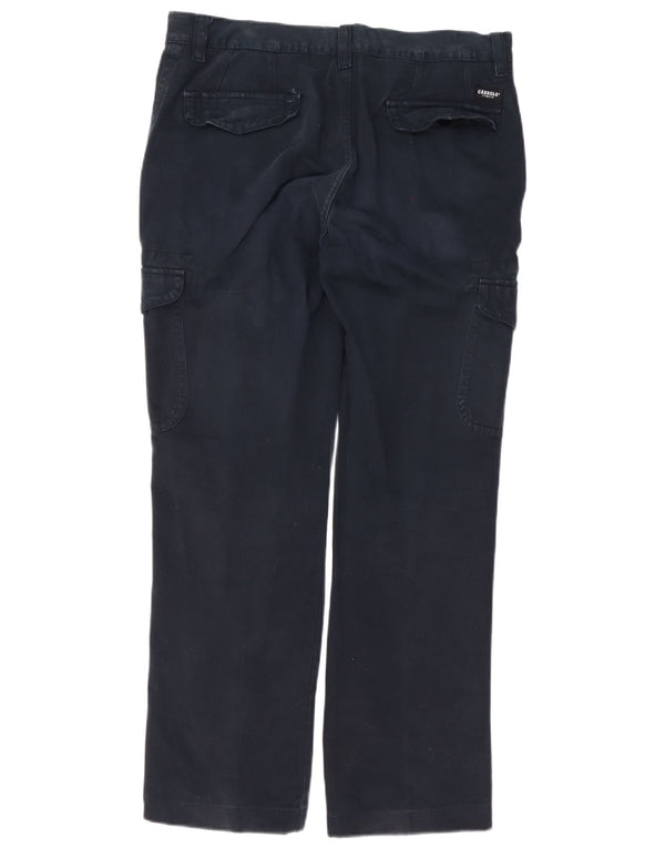 Carrera Pantalon Cargo Droit Homme W36 L30 Bleu Marine Coton