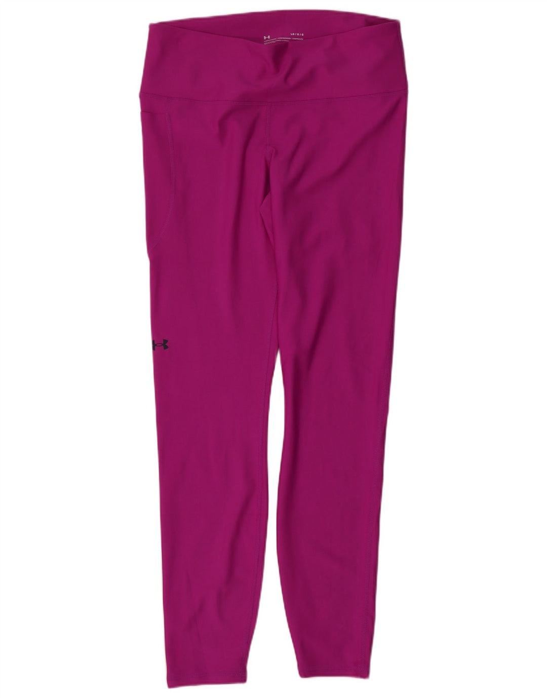 Under Armour Leggings Femme UK 44 Large Violet Polyester
