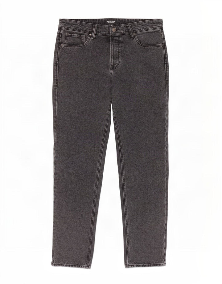 Jack & Jones Jean Droit Homme W32 L32 Gris Coton