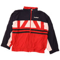 HUMMEL Mens Tracksuit Top Jacket XL Red Colourblock Polyester