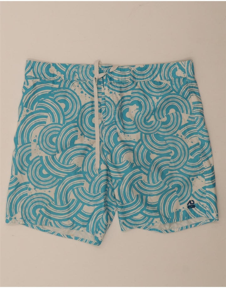 Short de bain Nike Homme XL Bleu Géométrique Polyester