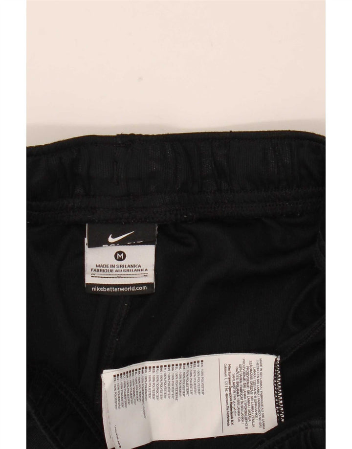 Nike Short de sport Dri Fit pour homme en polyester rayé noir moyen