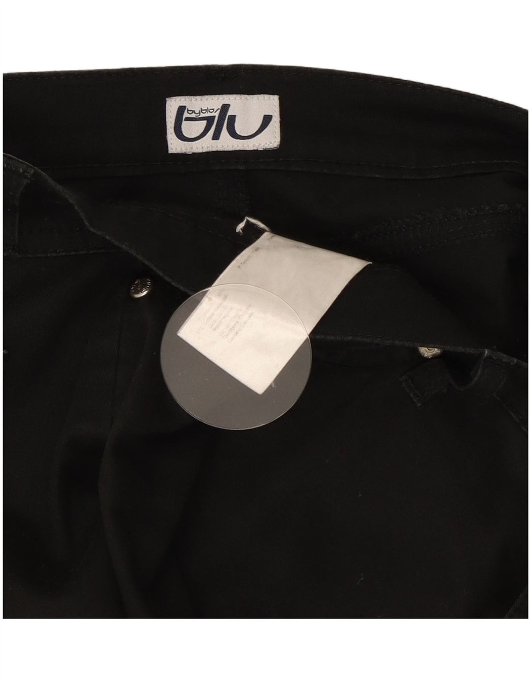 Byblos Jean large femme W32 L31 coton noir