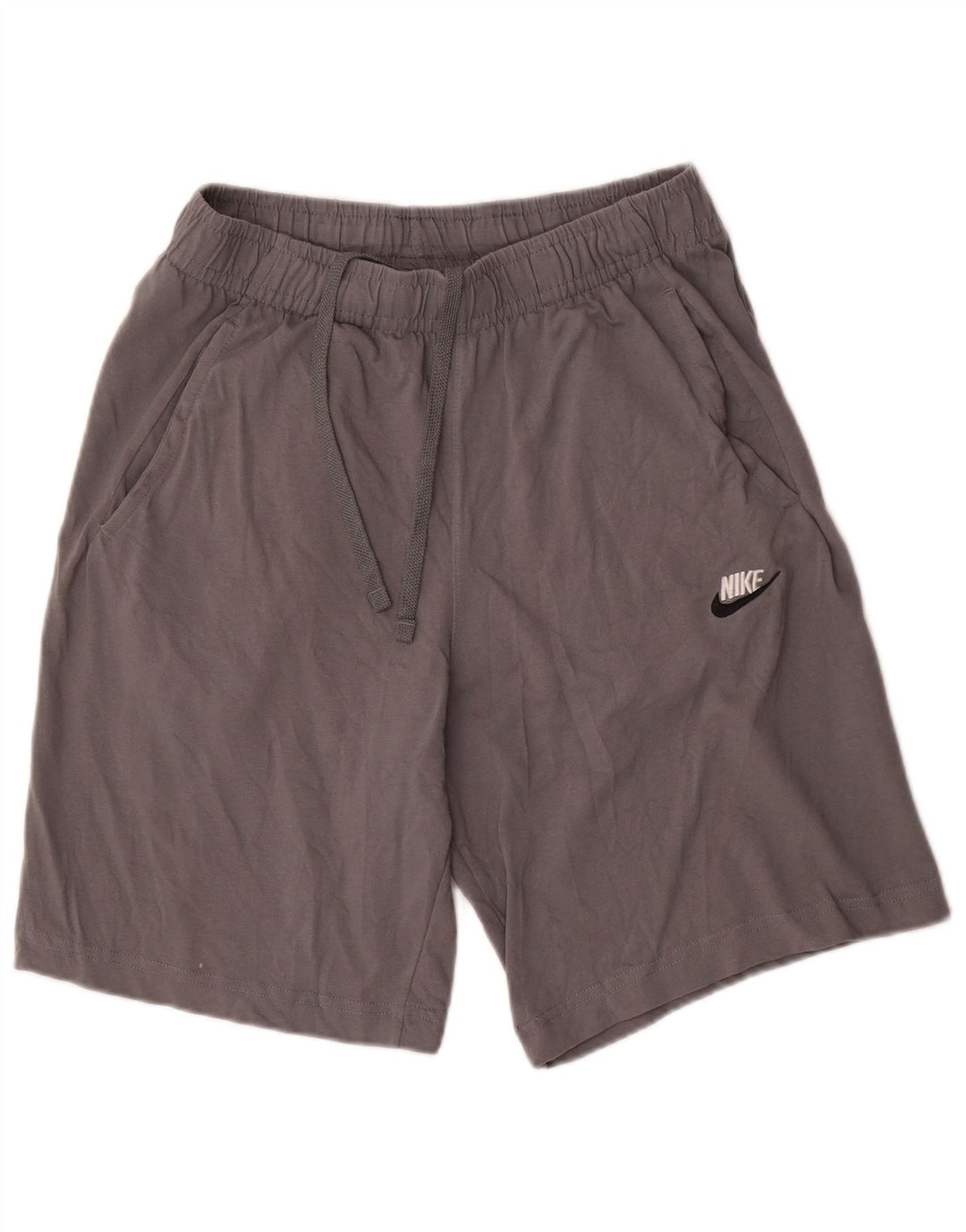Nike Short de sport en coton gris moyen pour homme