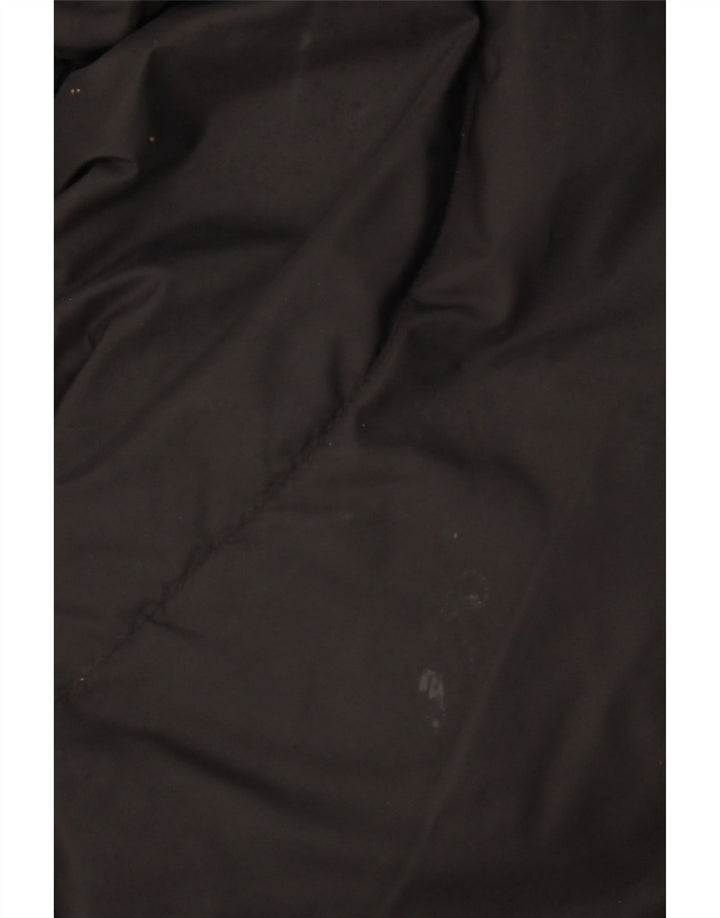Karen Millen Manteau rembourré pour femme UK 14 Large Noir Polyamide