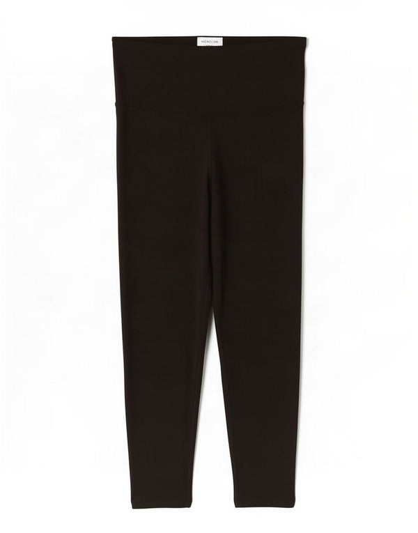 J. Crew Legging taille haute pour femme UK 16 Large Noir Coton