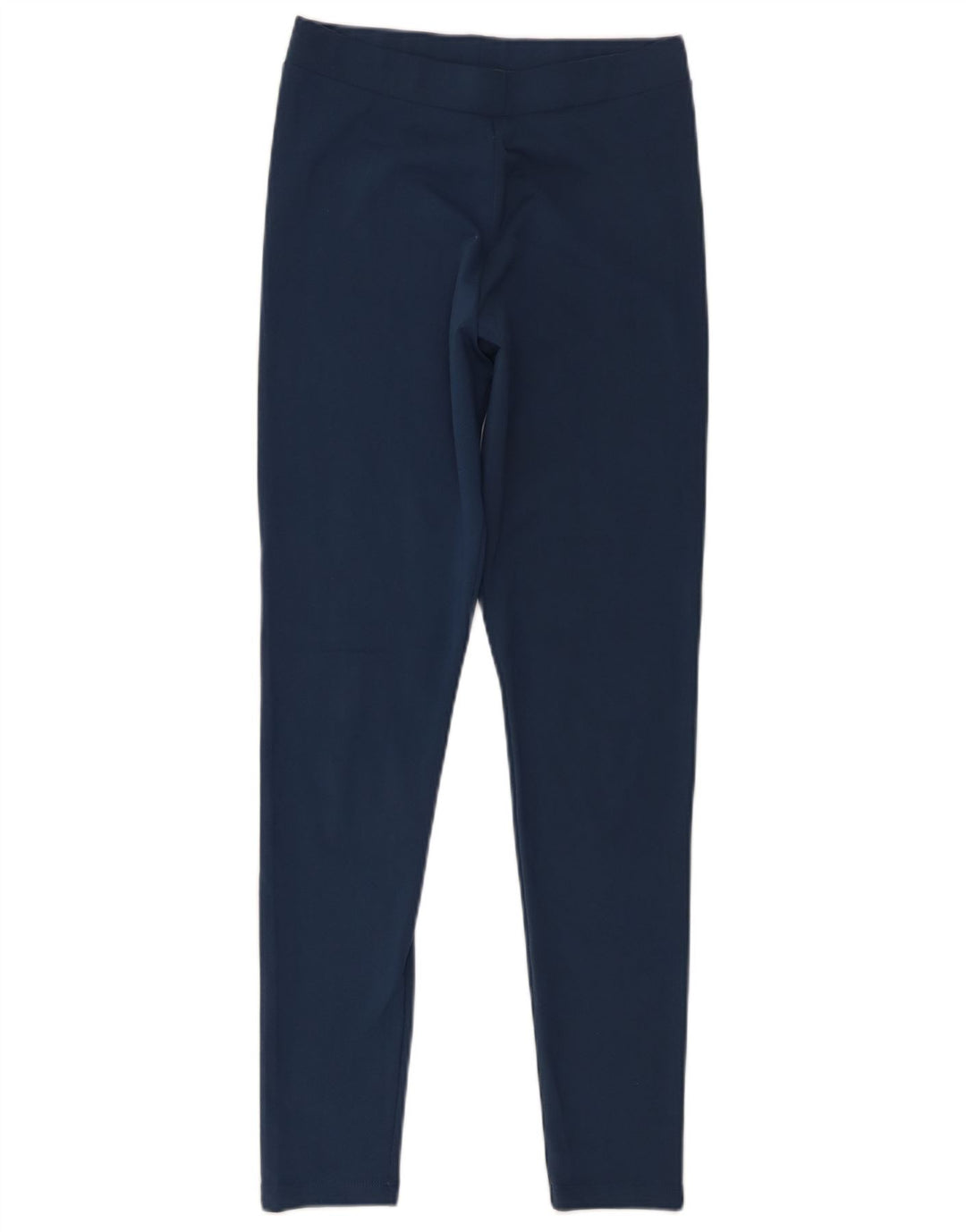Adidas Leggings graphiques pour femmes UK 10 Small Bleu marine Polyester