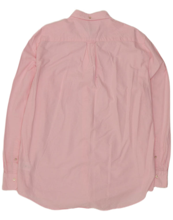 Gant Chemise Regular Fit Homme Taille 43/44 17 1/2 XL Coton Rose