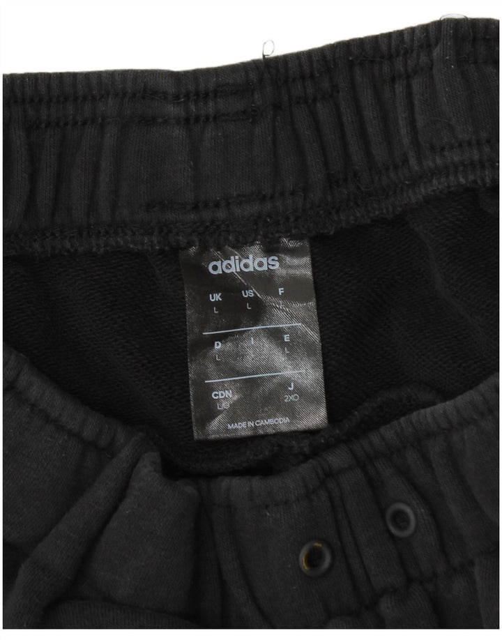 Adidas Pantalon de survêtement pour homme Taille L Noir