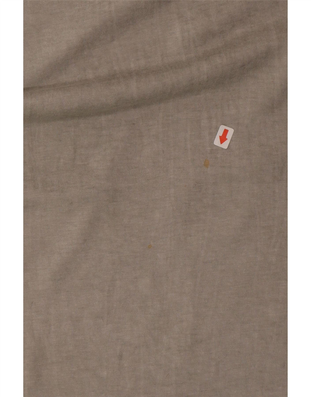 Diesel Homme T-Shirt Top Large Gris Coton