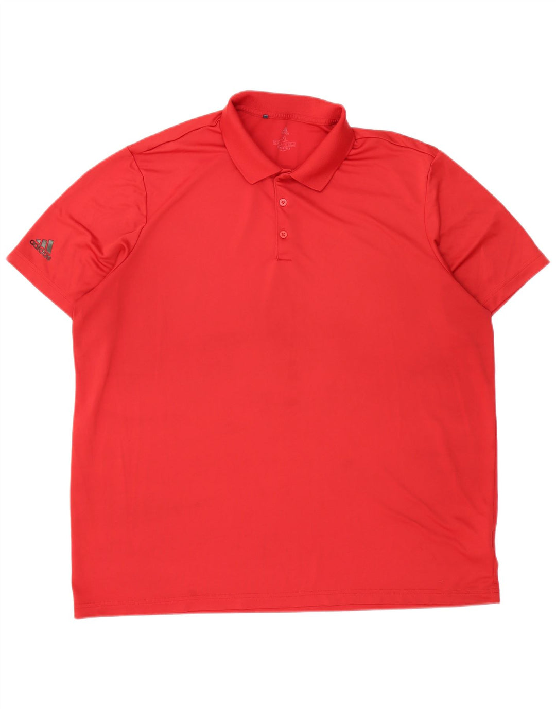ADIDAS Polo Homme 2XL Rouge Polyester