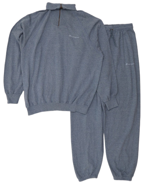 Champion Survêtement Complet Homme XL Bleu Coton